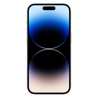 Смартфон apple iphone 14 pro max, 6.7 инча xdr oled, 6 gb, 128 gb, ios 16, hexa-core, 48 mp + 12 mp + 12 mp / 12 mp, dual sim, сребрист, mq023rx/a