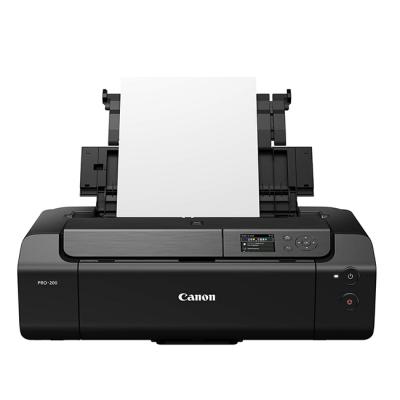 Мастилоструен принтер canon pixma pro-200, a4, 8-цветна система, до 4800 x 1200 dpi, usb, lan, wireless, черен, 4280c009aa