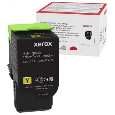 Tонер касета xerox high capacity за c310/c315, yellow, 006r04371