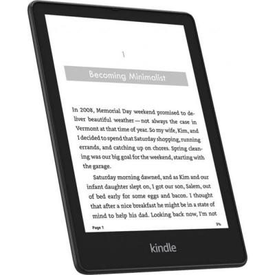 Ebook четец kindle paperwhite signature edition, 6.8 инча, 32gb, 2021, 11 генерация, ipx8, черен, kindle-ebook-pw2021-32gb