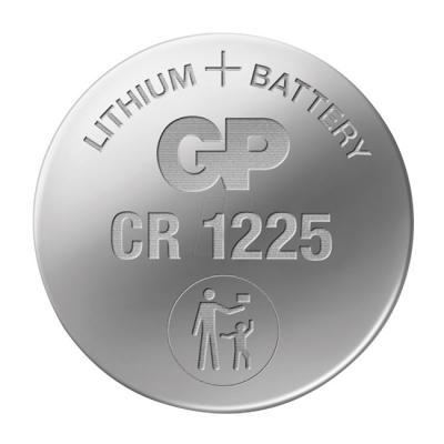 Литиева бутонна батерия gp cr-1225 3v 1 брой в блистер, gp-bl-cr1225-7u1