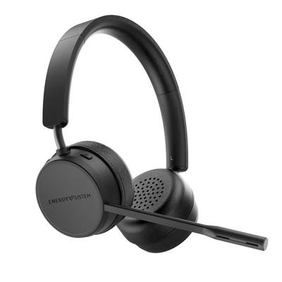 Безжични слушалки energy office 6, стерео, bluetooth, 20 м обхват, 20 hz - 20 khz, 40 мм говорители, микрофон, usb type-c зареждане, черен, 453214