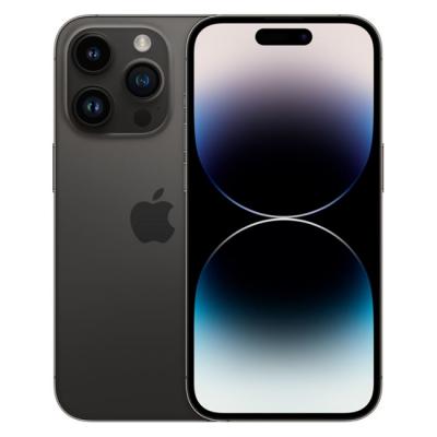 Смартфон apple iphone 14 pro, 6.1 инча xdr oled, ios 16, hexa-core, 6 gb, 512 gb, 48 mp + 12 mp + 12 mp / 12 mp, dual sim, черен, mq1m3rx/a