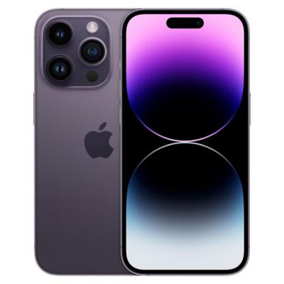 Смартфон apple iphone 14 pro, 6.1 инча xdr oled, ios 16, hexa-core, 6 gb, 512 gb, 48 mp + 12 mp + 12 mp / 12 mp, dual sim, лилав, mq293rx/a