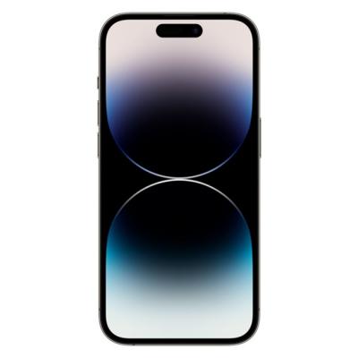 Смартфон apple iphone 14 pro max, 6.7 инча xdr oled, 6 gb, 128 gb, ios 16, hexa-core, 48 mp + 12 mp + 12 mp / 12 mp, dual sim, черен, mq9p3rx/a