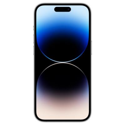 Смартфон apple iphone 14 pro max, 6.7 инча xdr oled, 6 gb, 128 gb, ios 16, hexa-core, 48 mp + 12 mp + 12 mp / 12 mp, dual sim, сребрист, mq9q3rx/a