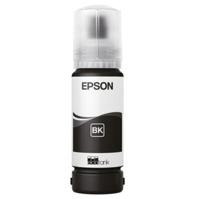 Бутилка с мастило epson 108 ecotank ink bottle, black, c13t09c14a