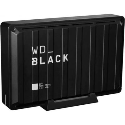 Външен твърд диск western digital black d10, game drive for xbox one, 8 tb, 3.5 инча, usb 3.2 gen 2, 7200 rpm, черен, wd-hdd-d10-8tb-bk