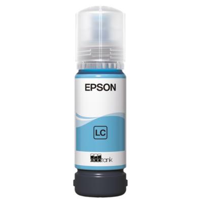Бутилка с мастило epson 108 ecotank, до 7 200 страници, 70 ml, light cyan, c13t09c54a