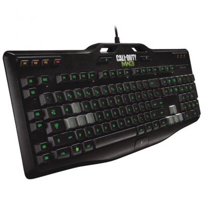 Геймърска клавиатура logitech gaming keyboard g105 - cod-mw3 - 920-003664