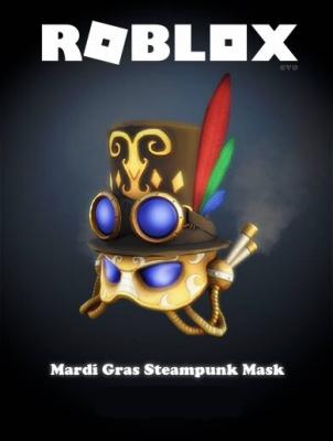 Roblox - mardi gras steampunk mask (dlc) official website key global
