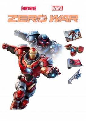 Fortnite - iron man zero outfit (5 codes - zero war bundle) (dlc) epic games key europe