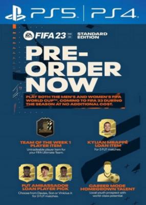 Ea sports™ fifa 23 standard edition pre-order bonus (dlc) (ps4/ps5) psn key europe