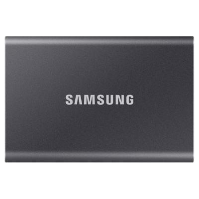 Външен ssd диск samsung portable t7, 1 tb, usb 3.2 gen 2, 2.5 инча, четене: до 1050 mb/s, запис:  до 1000 mb/s, черен, mu-pc1t0t/ww