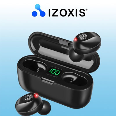 Безжични bluetooth слушалки izoxis с powerbank