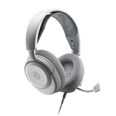 Геймърски слушалки steelseries arctis nova 1 бели, steel-head-61607