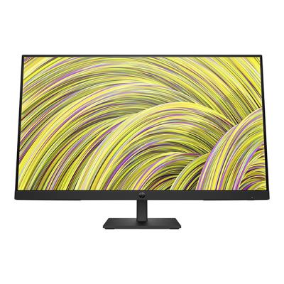 Монитор hp p27h g5, 27 инча fhd, 1920 х 1080, ips, 5 ms, 75 hz, 1000:1, 250 cd/m2, dp, hdmi, черен, 64w41aa#abb