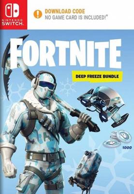 Fortnite: deep freeze bundle + 1000 v-bucks (nintendo switch) eshop key europe