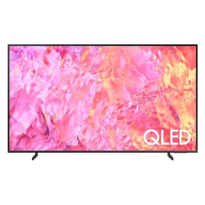 Телевизор samsung 43q60c, 43 инча 4k, 3840 x 2160, qled, flat, smart, 2400 pqi, 50 hz, hdr 10+, dvb-t2cs2, wifi, hdmi, usb, bt, черен, qe43q60cauxxh