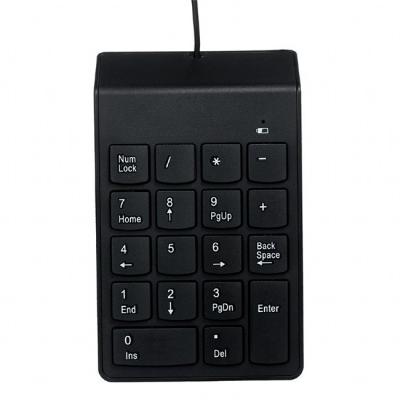Цифрова клавиатура gembird usb numeric keypad, usb, черна, kpd-u-03