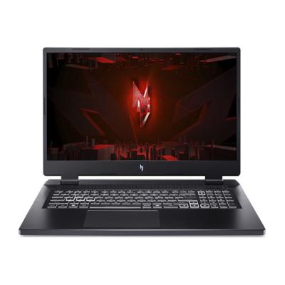 Лаптоп acer an17-71-7768, intel core i7-13700hx, 17.3 инча wqhd, 16 gb ddr5, 1 tb ssd, nvidia rtx 3060, no os, черен