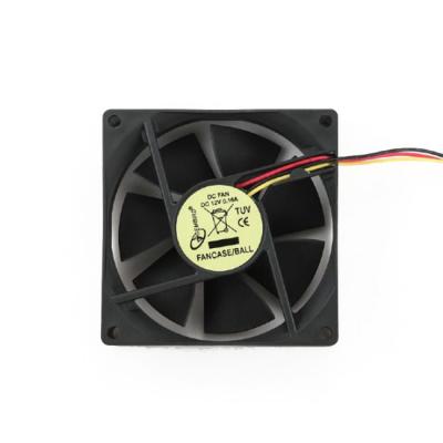 Вентилатор gembird 80 mm pc case fan, ball bearing, fancase/ball