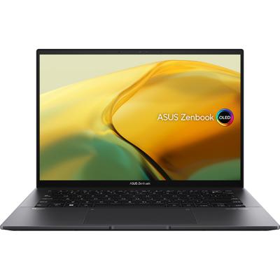 Лаптоп asus zenbook um3402yar-oled-km521w, ryzen 5 7530u, 14 инча oled 2.8k, 16 gb lpddr4x, 512 ssd, amd radeon, win 11 home, черен, 90nb0w95-m00xl0