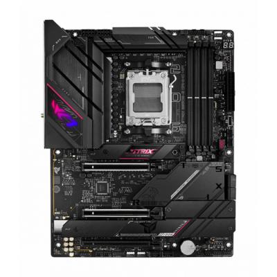 Дънна платка asus rog strix b650e-e gaming wifi 6e socket am5, 4xddr5, aura sync, pcie 5.0, asus-mb-strix-b650e-e-wf