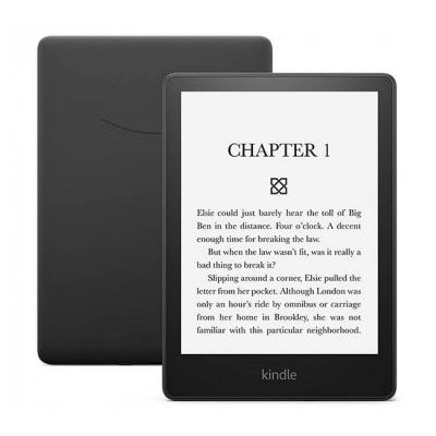 Електронен четец amazon kindle paperwhite 5, 32gb, 11th generation, 6.8 инча, 300 ppi, с реклами, черен