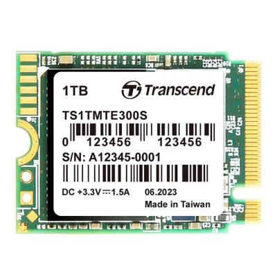 Ssd твърд диск, transcend 1tb, m.2 2230, pcie gen3x4, nvme, 3d tlc, dram-less, ts1tmte300s