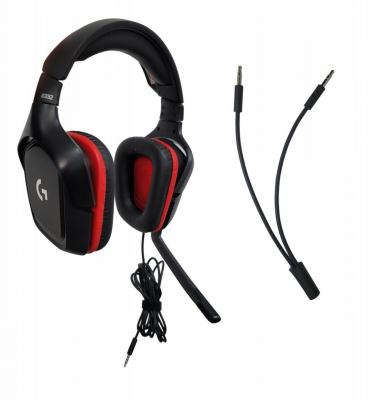 Геймърски слушалки logitech g332 gaming headset, 981-000757, нарушена опаковка