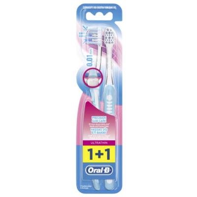 Четка за зъби oral-b ultrathin precision gum care, + 1 подарък, 3014260096687