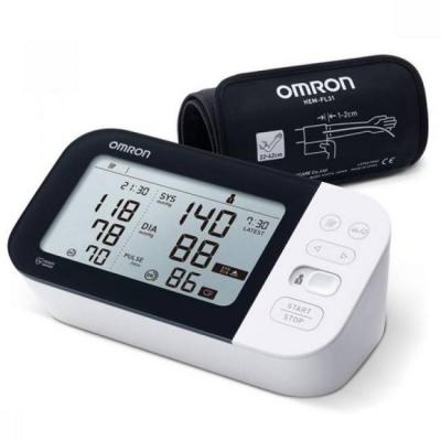 Автоматичен апарат за кръвно налягане omron, m7 intelli it afib, hem-7361t-ebk