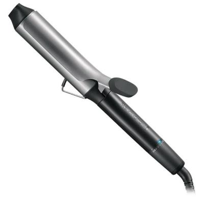 Маша за къдрене remington ci5538 pro big curl, високотехнологично керамично покритие с черен титан, 210ºc, черен/сив
