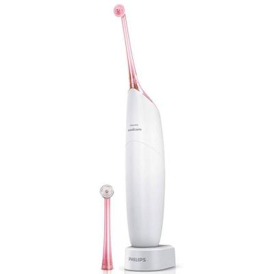 Зъбен душ philips sonicare airfloss hx8222/02, 2 накрайника, розов