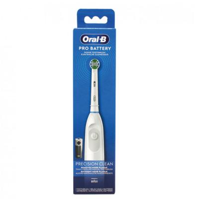 Електрическа четка за зъби oral-b, pro battery, 2d технология за почистване, 1 режим на почистване, бял, 5931