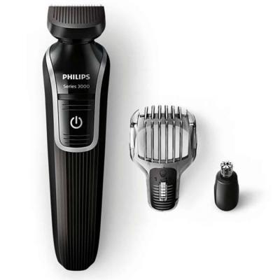 Тример philips multigroom, series 3000, 2 attachments 1 comb qg3320/15
