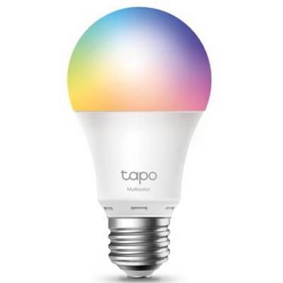 Многоцветна електрическа крушка tp-link tapo l530e, e27, 2.4 ghz, 8.7 w / 60 w, 806 lm, 2700 - 6500 k, tapo l530e_vz
