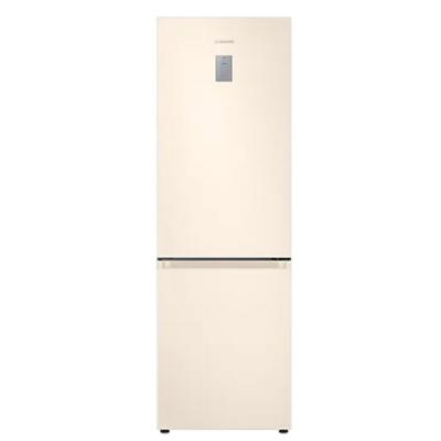 Хладилник с фризер samsung, 340 л, клас f, nofrost, компресор digital inverter, all around coooling, h 185 см, бежов, rb34t672fel/ef