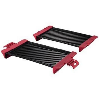 Грил плочи за микровълнова печка, 2 брoя, до 900 w, 29,5 x 15,1 x 5,8 см., xavax, hama-111494