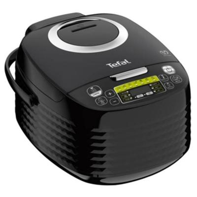 Мултикукър tefal rk745800, 16 програми за готвене, автоматично поддържане на температурата, черен