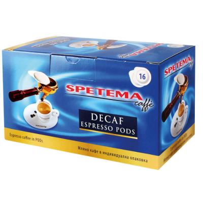 Мляно кафе-доза spetema, decaf, безкофеиново, 7 гр, 16 броя, 5015100025