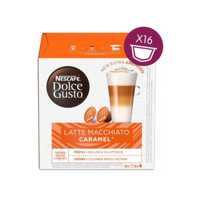 Кафе капсули nescafé, dolce gusto, latte macchiato caramel, 16 броя, 5115140023