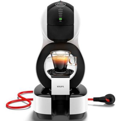 Кафемашина с капсули krups dolce gusto lumio kp130131, 15 bar, 1600 w, бял/черен
