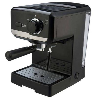 Ръчна еспресо кафемашина crown cem-1518, 15 bar, 1.5 л. резервоар, защита от прегряване, 1140w, черен