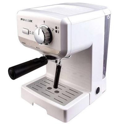 Ръчна еспресо кафемашина finlux fem-1694wh, 1140w, 1.5л. резервоар, бяла