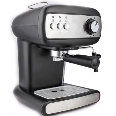 Кафемашина crown cem-1525, 15 bar, 850 w, еспресо, черен/сребрист