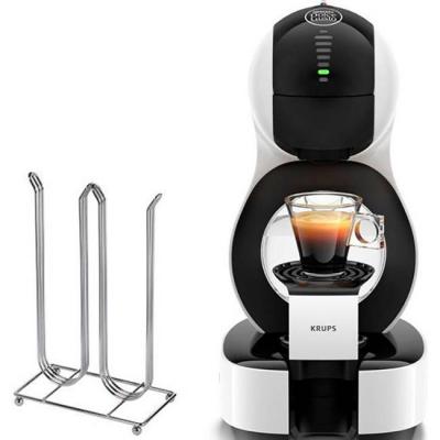 Кафемашина krups dolce gusto lumio kp130131 + стойка за кафе капсули, dolce gusto xavax pilastro