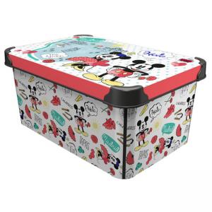 Кутия за съхранение disney, мадрид, 10 л, червен, 5120140237