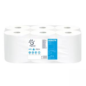 Кърпи за ръце dry tech, papernet, на ролка, еднопластови, 247 m, 6 броя, 5125240014